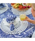 Tablecloth | Navy Natives | Linen | Large